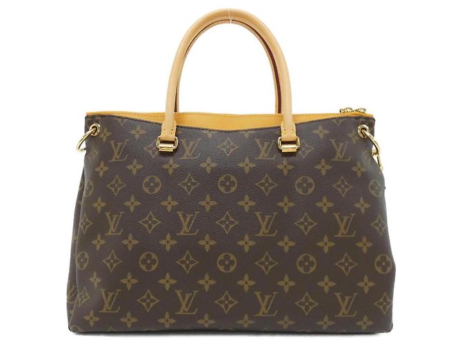 Borsa Pallas Monogram Louis Vuitton Marrone - vista 2