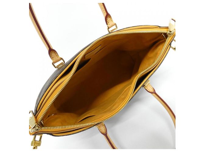 Borsa Pallas Monogram Louis Vuitton Marrone - vista 7