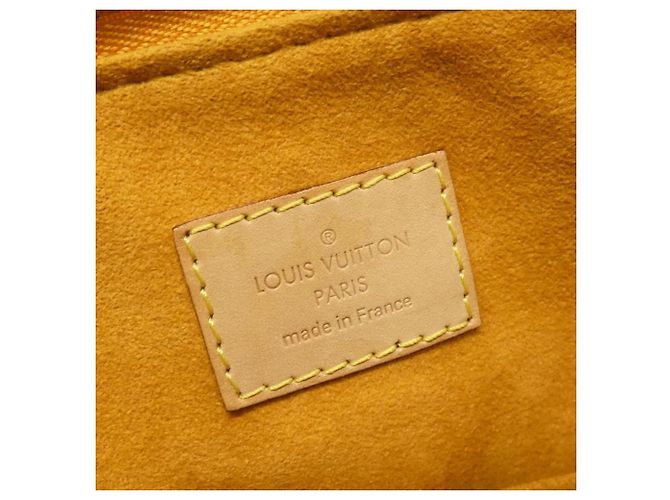 Borsa Pallas Monogram Louis Vuitton Marrone - vista 8