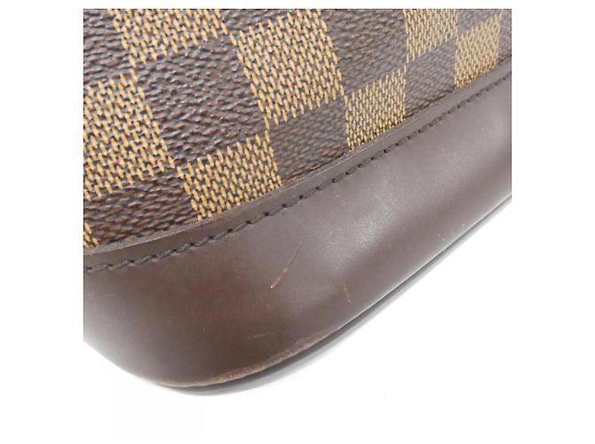Borsa Alma PM Damier Louis Vuitton Marrone - vista 3