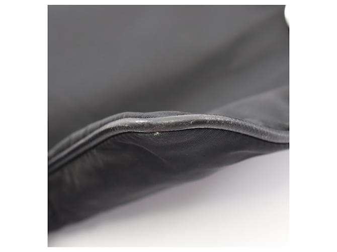 Saffiano Bolso de hombro con logo triangular Prada Negro - vista 6