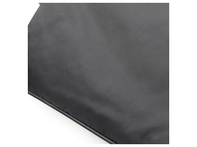 Saffiano Bolso de hombro con logo triangular Prada Negro - vista 7