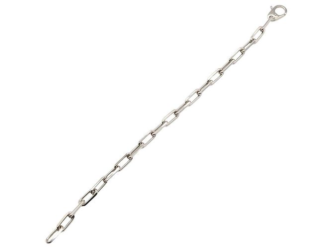 Bracciale Cartier Santos in oro bianco 18K Argento - vista 3