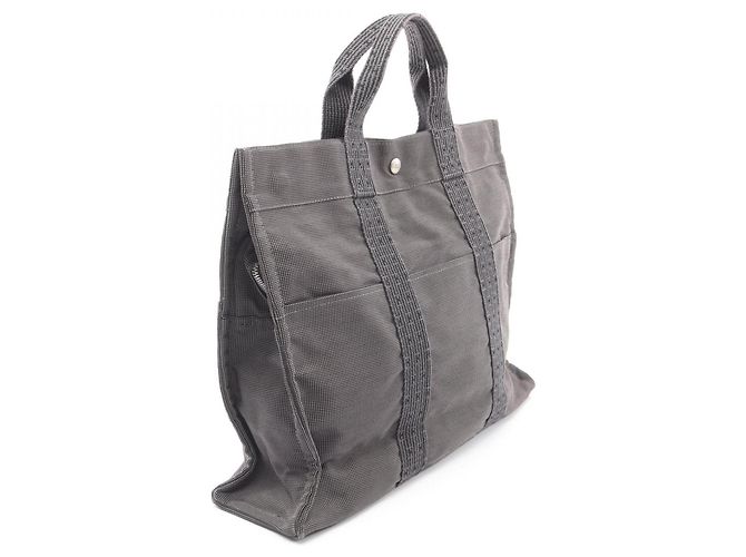 Borsa Tote Herline MM di Hermès Marrone - vista 2