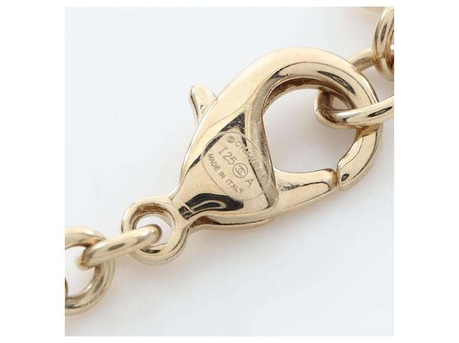 Collana Lunga Bijou Coco Mark di Chanel Rosa D'oro - vista 5