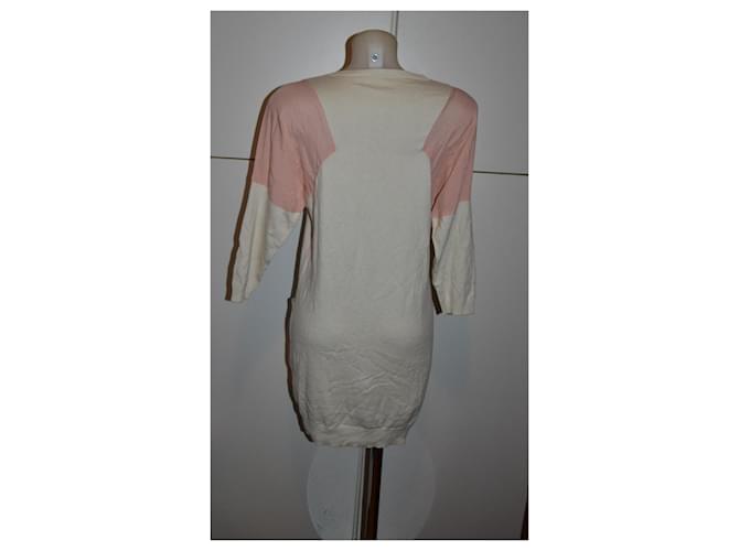 Max & Co abito Rosa Bianco - vista 3