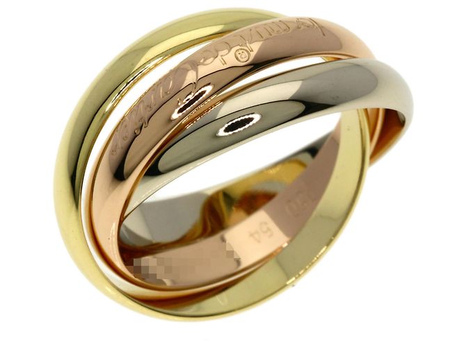 Anello Trinity di Cartier in oro 18K - vista 2