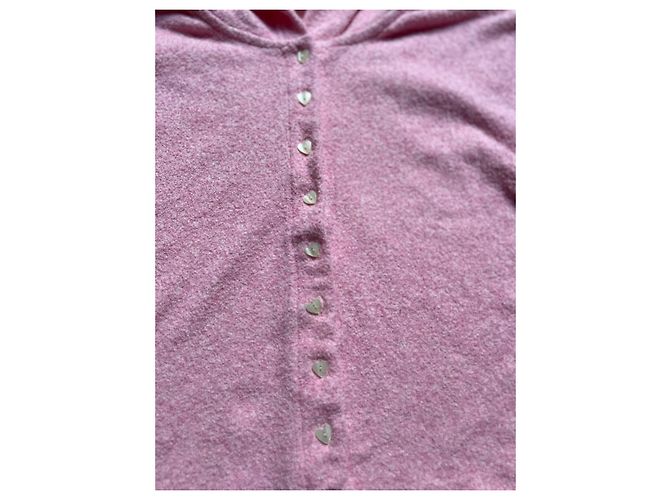 Completo lounge LoveShackFancy x PINK con cappuccio e shorts, Rosa, L - vista 3