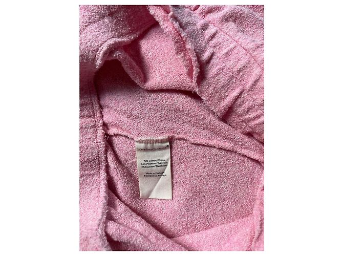 Completo lounge LoveShackFancy x PINK con cappuccio e shorts, Rosa, L - vista 5