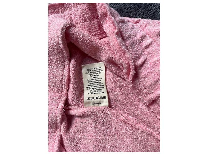 Completo lounge LoveShackFancy x PINK con cappuccio e shorts, Rosa, L - vista 6