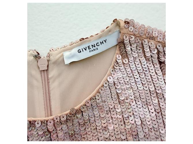 Pailletten-Kleid Givenchy Pre Fall 2014 Pink - Ansicht 7