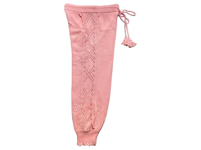 Set LoveShackFancy Tomaso Hoodie e Nyla Jogger - Peach Melba Pesca - vista 11