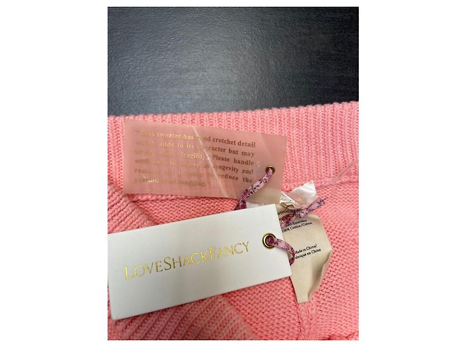Set LoveShackFancy Tomaso Hoodie e Nyla Jogger - Peach Melba Pesca - vista 13