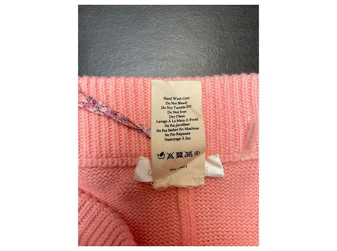 Set LoveShackFancy Tomaso Hoodie e Nyla Jogger - Peach Melba Pesca - vista 14
