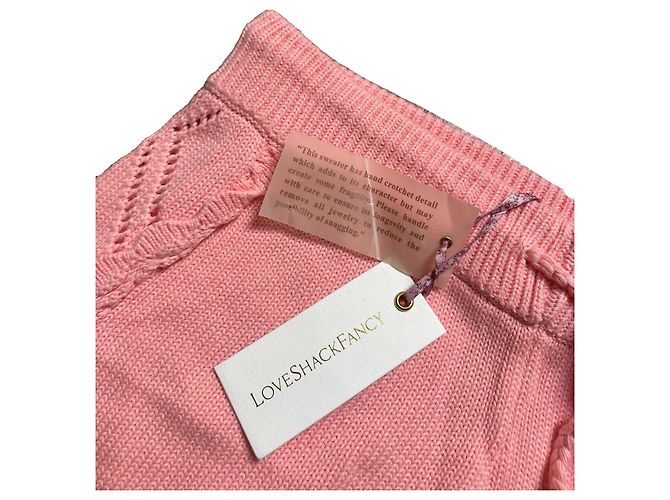 Set LoveShackFancy Tomaso Hoodie e Nyla Jogger - Peach Melba Pesca - vista 18