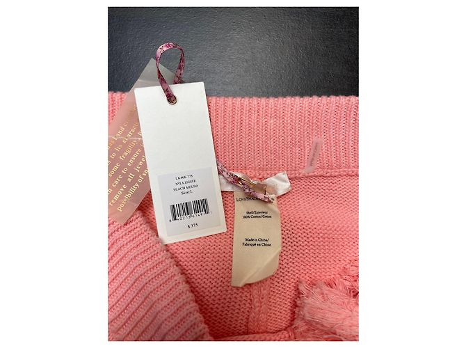 Set LoveShackFancy Tomaso Hoodie e Nyla Jogger - Peach Melba Pesca - vista 4