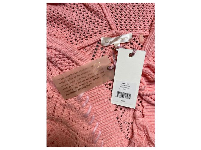 Set LoveShackFancy Tomaso Hoodie e Nyla Jogger - Peach Melba Pesca - vista 5