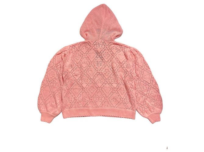 Set LoveShackFancy Tomaso Hoodie e Nyla Jogger - Peach Melba Pesca - vista 7