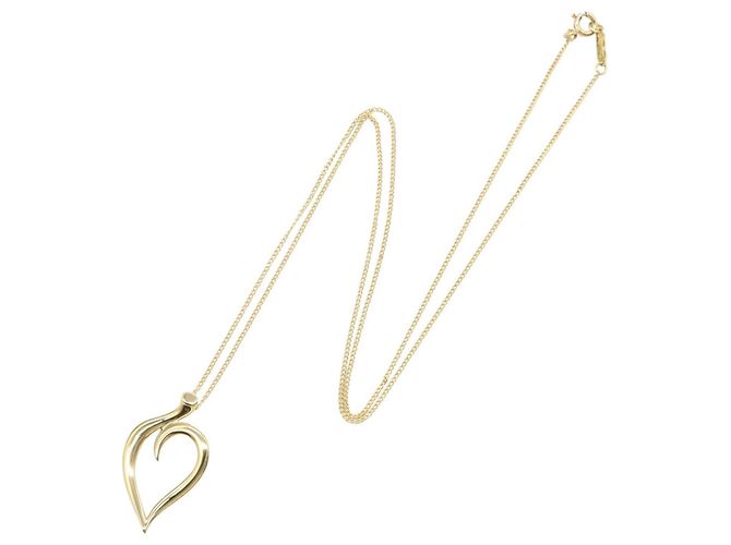 Collar Corazón Hoja Tiffany & Co. Dorado - vista 2