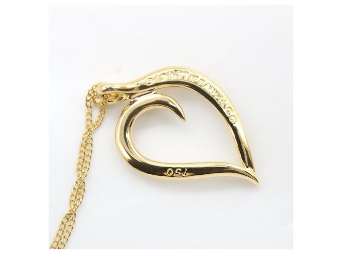 Collar Corazón Hoja Tiffany & Co. Dorado - vista 5