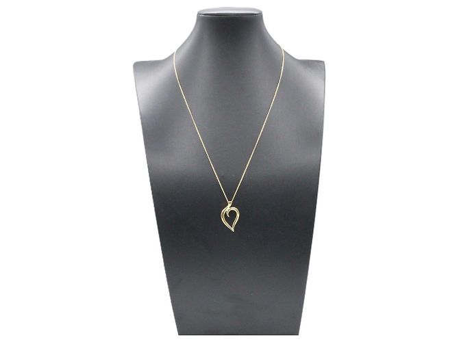 Collar Corazón Hoja Tiffany & Co. Dorado - vista 6