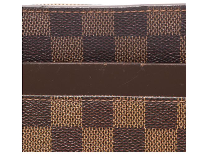Borsa Clutch Saint Second Louis Vuitton Marrone Damier ebene - vista 13