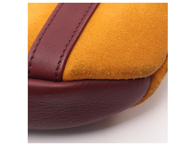 Loewe Anagramm Tote Bag Bordeaux Gelb - Ansicht 5