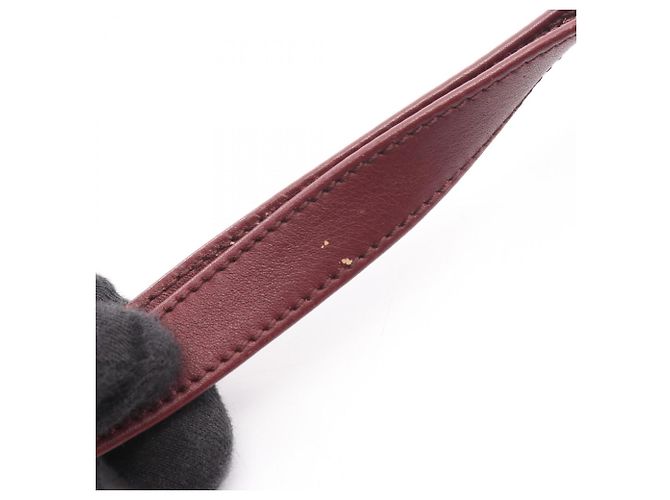 Loewe Anagramm Tote Bag Bordeaux Gelb - Ansicht 8