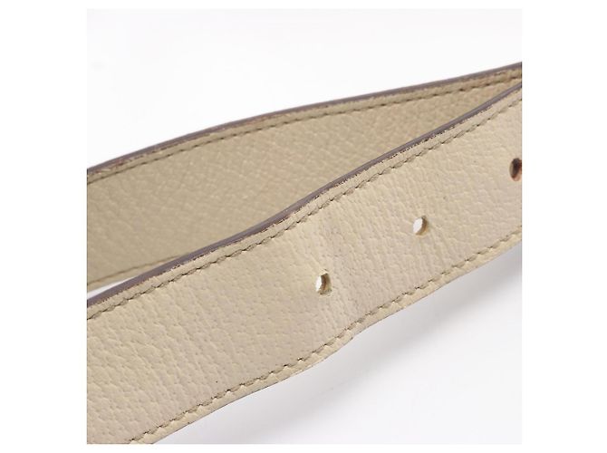 Gucci GG Canvas- und Leder-Handtasche Braun Beige - Ansicht 9