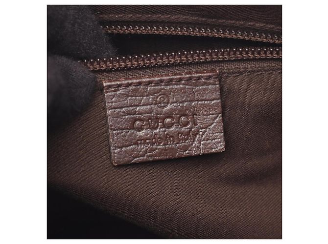 Borsa a Spalla Gucci GG Supreme Marrone Beige - vista 4
