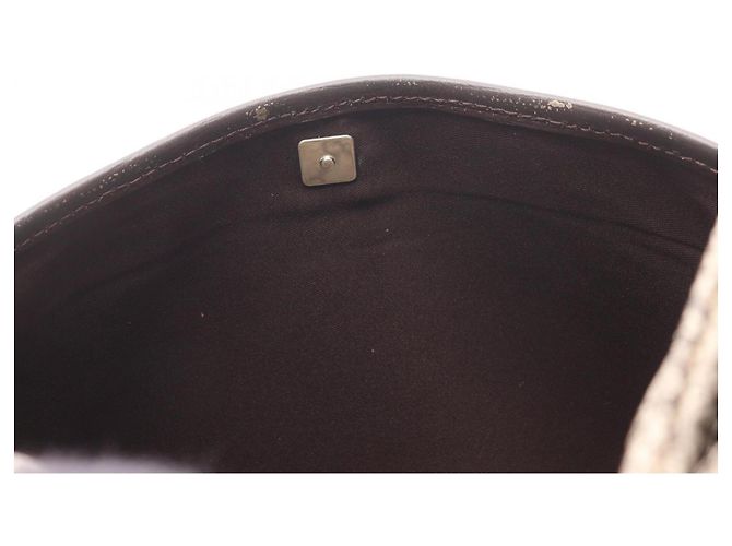 Borsa a Spalla Gucci GG Supreme Marrone Beige - vista 6