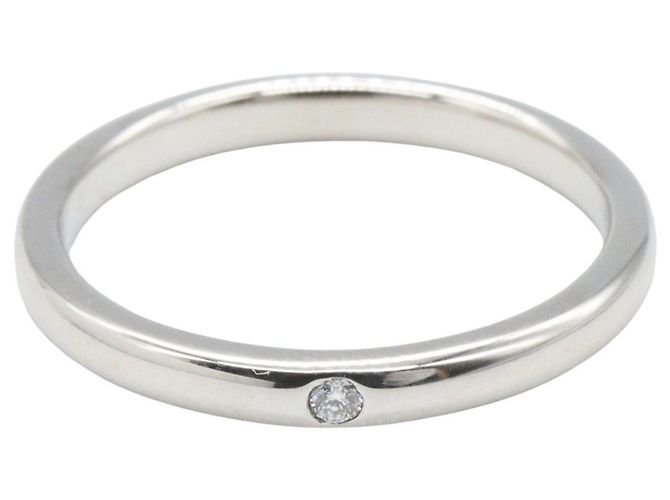 Platin Stapelring Tiffany & Co. Silber - Ansicht 2