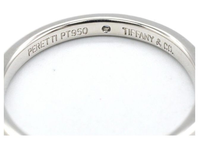 Platin Stapelring Tiffany & Co. Silber - Ansicht 4