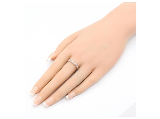 Platin Stapelring Tiffany & Co. Silber - Ansicht 7