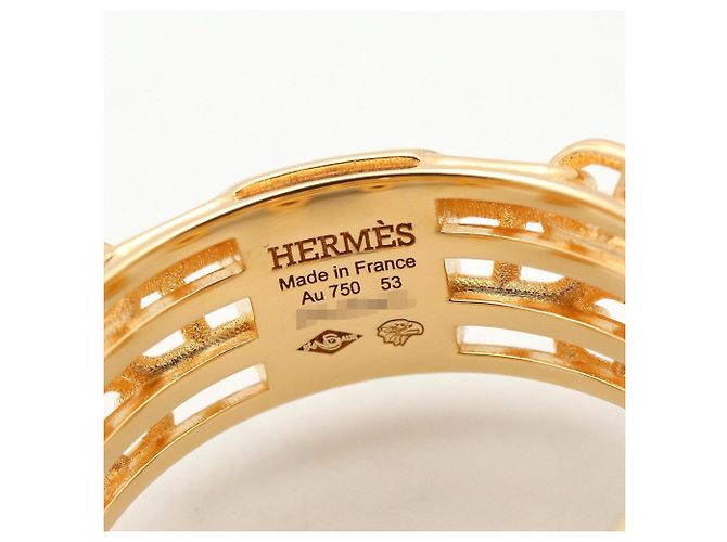 Ring Anello in diamante Calypso di Hermès D'oro - vista 5