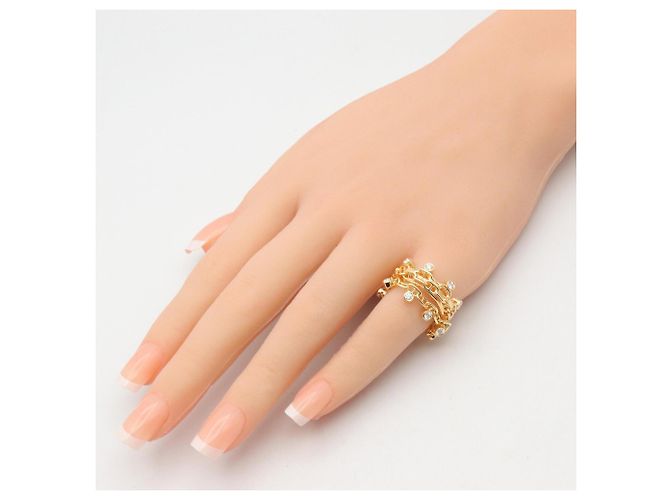 Ring Anello in diamante Calypso di Hermès D'oro - vista 8