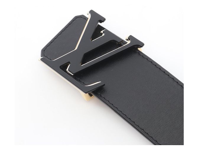 Louis Vuitton LV Optic Reversible Leather Belt for Men Brown Black - view 2