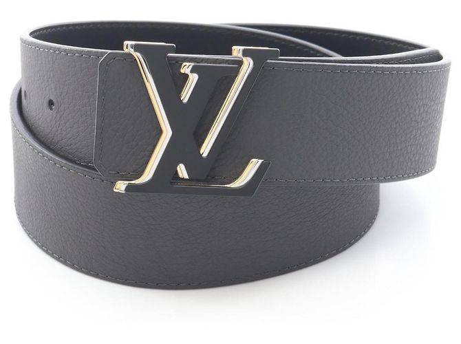 Louis Vuitton LV Optic Reversible Leather Belt for Men Brown Black - view 5