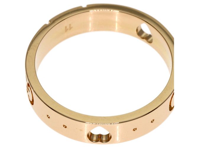 Anello Icon Band di Gucci in oro rosa 18K - vista 5