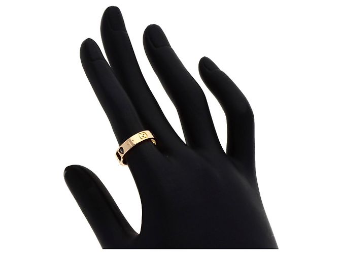 Anello Icon Band di Gucci in oro rosa 18K - vista 6
