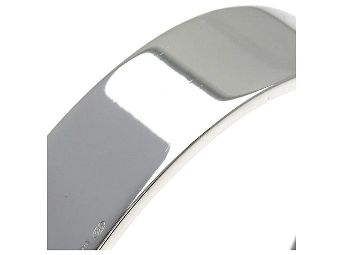 Bracciale in argento con logo G ritagliato di Gucci - vista 7
