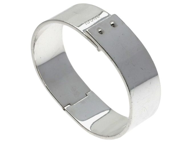 Bracciale bangle con logo Gucci - vista 2