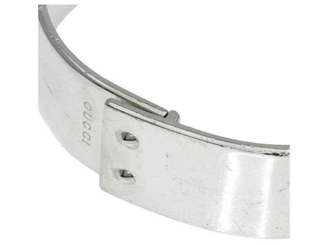 Bracciale bangle con logo Gucci - vista 3