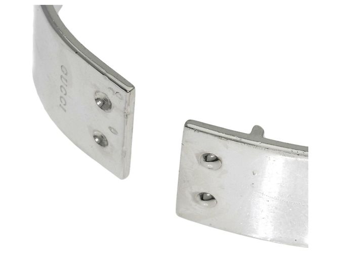 Bracciale bangle con logo Gucci - vista 6