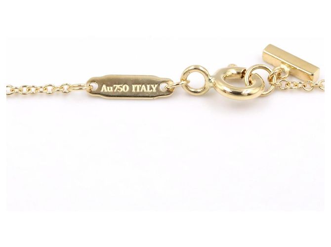 Collana Mini Diamante T Smile di Tiffany & Co. D'oro - vista 3