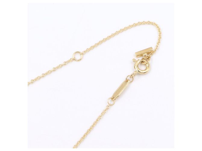 Collana Mini Diamante T Smile di Tiffany & Co. D'oro - vista 5