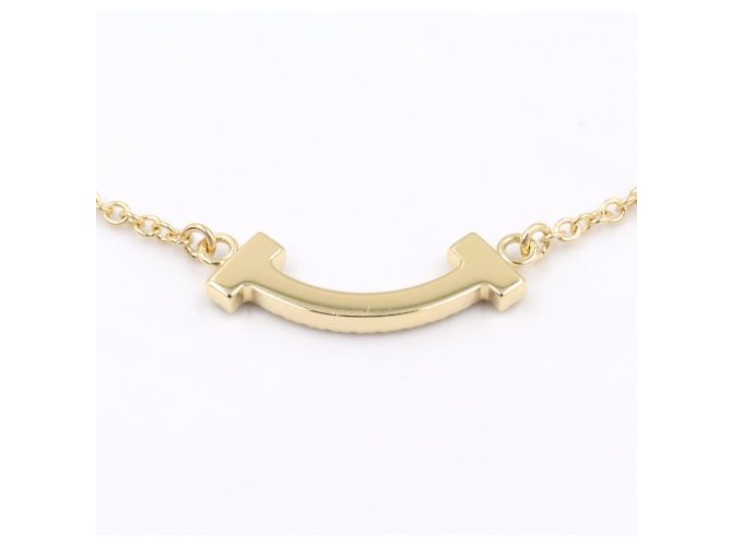 Collana Mini Diamante T Smile di Tiffany & Co. D'oro - vista 6