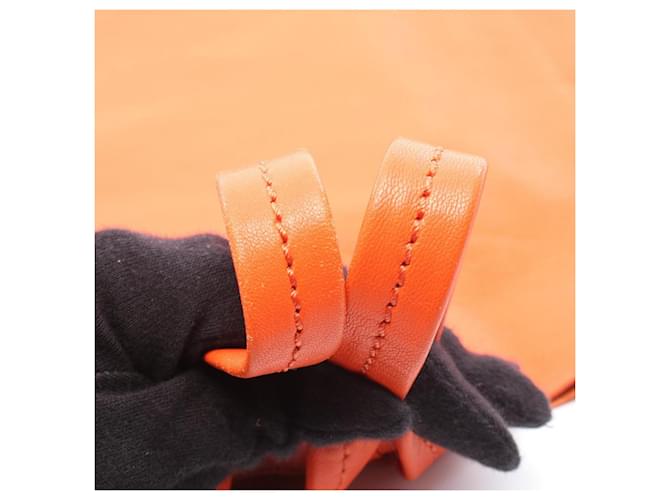 Cabas Céline Borsa tote orizzontale Celine Rosso Arancione - vista 8