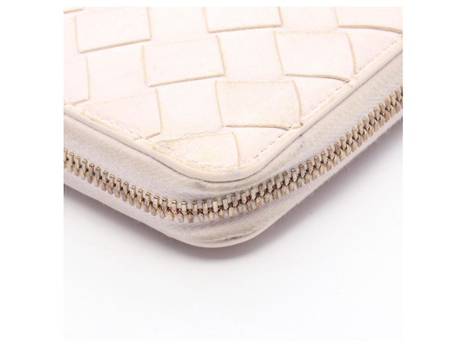 Cartera larga Intrecciato rosa Bottega Veneta - vista 10