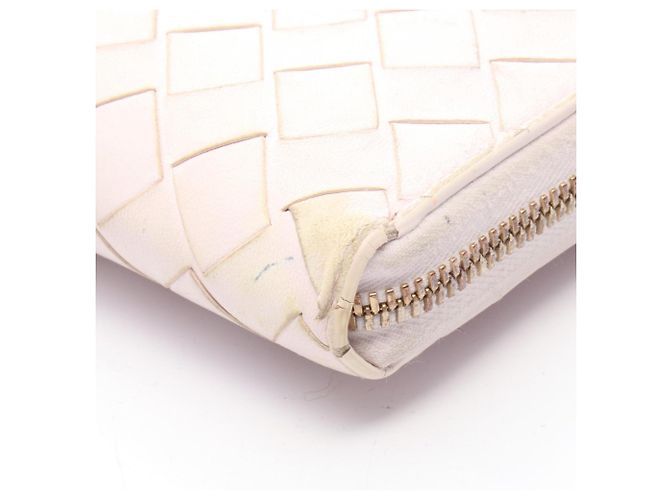 Cartera larga Intrecciato rosa Bottega Veneta - vista 13